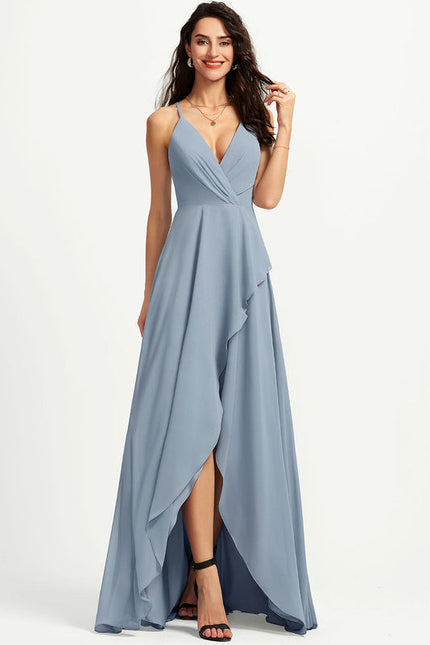 Robe Demoiselle D'Honneur Mousseline Aérienne - gallery 1