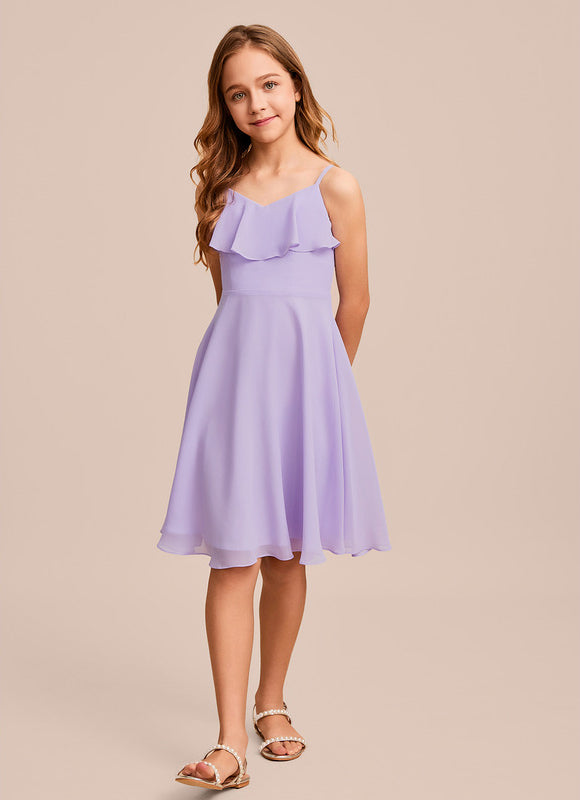 Robe Demoiselle D'Honneur Éclat Vert Éthéré - gallery 4