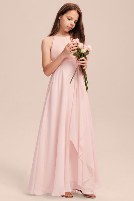 Robe Demoiselle D'Honneur Flottante Prune - gallery 5