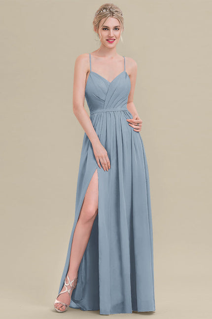 Robe Demoiselle D'Honneur Élégante Bordeaux