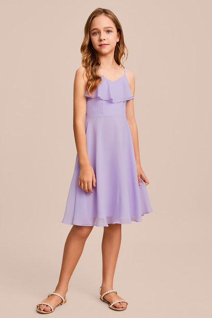 Robe Demoiselle D'Honneur Éclat Vert Éthéré - gallery 6