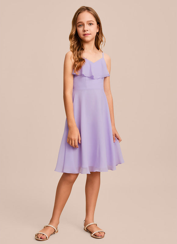 Robe Demoiselle D'Honneur Éclat Vert Éthéré - gallery 6