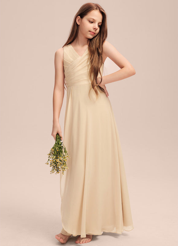 Robe Demoiselle D'Honneur Junior Élégante - gallery 3