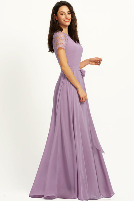 Robe Demoiselle D'Honneur Mousse Poudrée - gallery 1