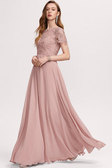 Robe Demoiselle D'Honneur Mousse Poudrée - gallery 1