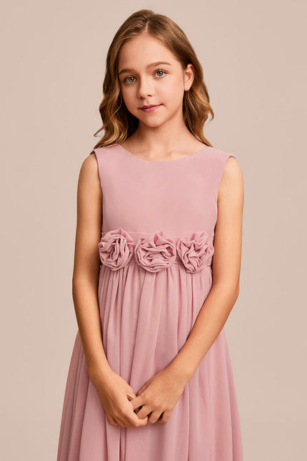 Robe Demoiselle D'Honneur Flottante Poudrée - gallery 6