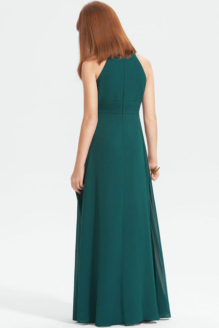 Robe Demoiselle D'Honneur Aquarelle Verte - gallery 5