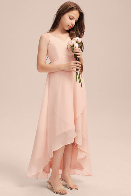 Robe Demoiselle D'Honneur Mousseline Junior - gallery 5