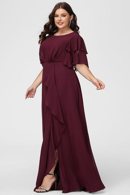 Robe Demoiselle D'Honneur Émeraude Fluide - gallery 7