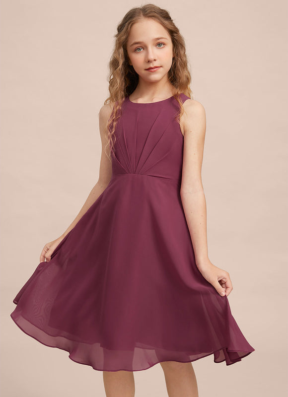 Robe Demoiselle D'Honneur Bleu Nuit Fluide - gallery 5