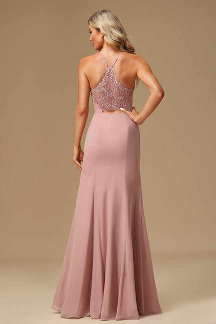 Robe Demoiselle D'Honneur Élégance Flottante - gallery 2