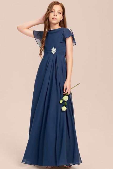 Robe Demoiselle D'Honneur Éclat Azuréal - gallery 5