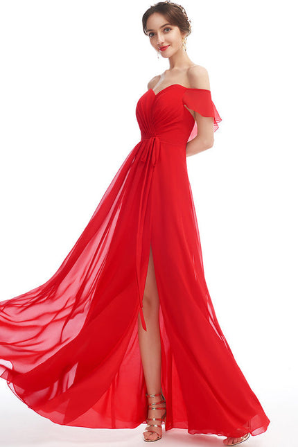 Robe Demoiselle D'Honneur Bordeaux Chic - gallery 2