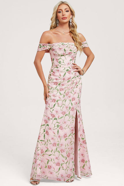 Robe Demoiselle D'Honneur Bordeaux Chic - gallery 2