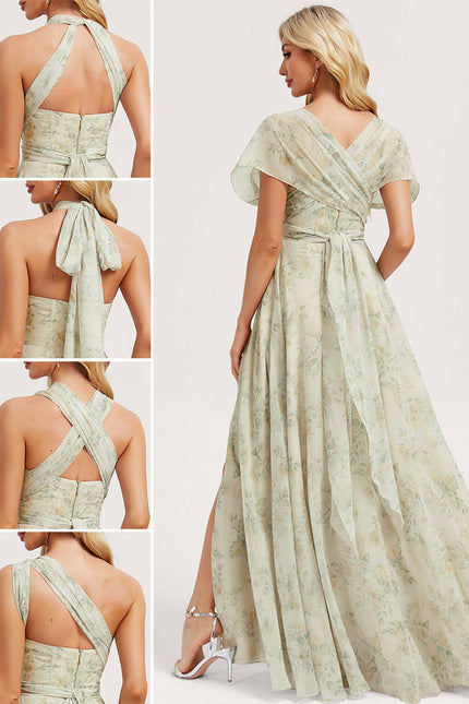 Robe Demoiselle D'Honneur Asymétrique - gallery 1