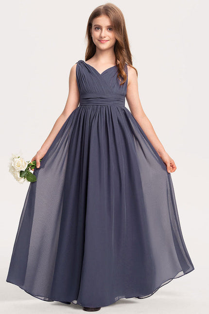 Robe Demoiselle D'Honneur Junior Élégante - gallery 1