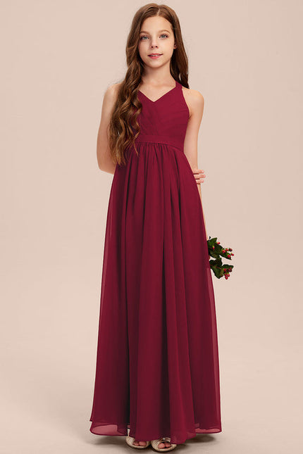 Robe Demoiselle D'Honneur Verte Éthérée - gallery 1