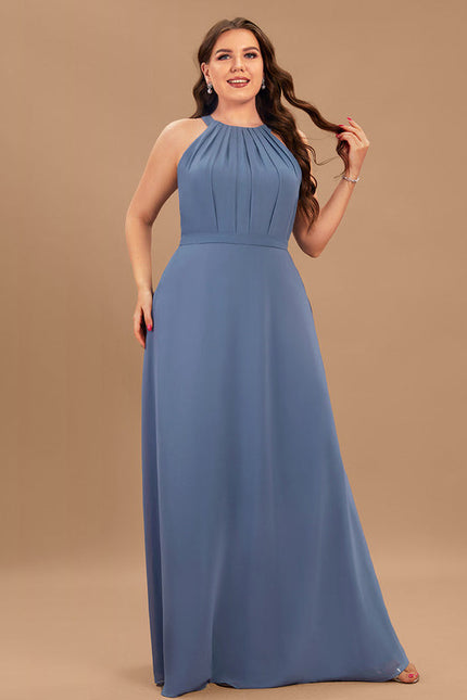 Robe Demoiselle D'Honneur Émeraude Fluide - gallery 7