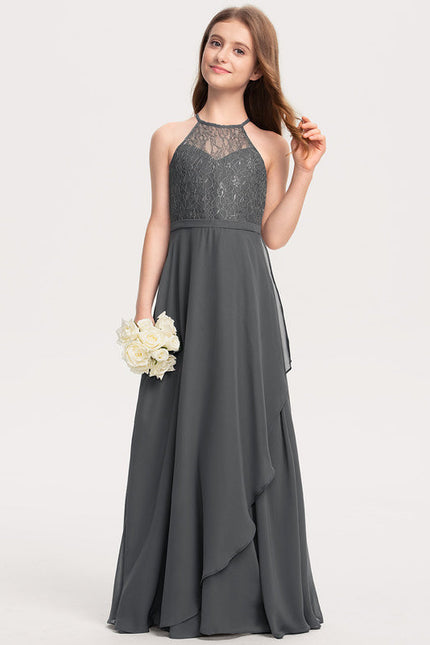 Robe Demoiselle D'Honneur Chic Graphite - gallery 1