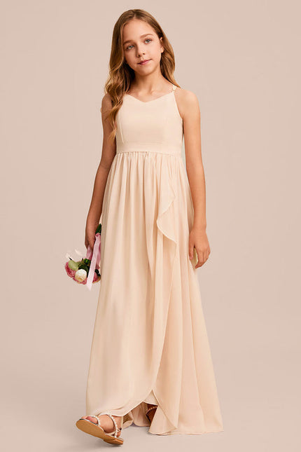 Robe Demoiselle D'Honneur Verte Éthérée - gallery 3