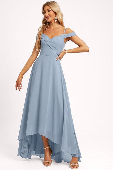 Robe Demoiselle D'Honneur Éthérée Rose - gallery 3