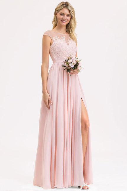 Robe Demoiselle D'Honneur Mousse Poudrée - gallery 4