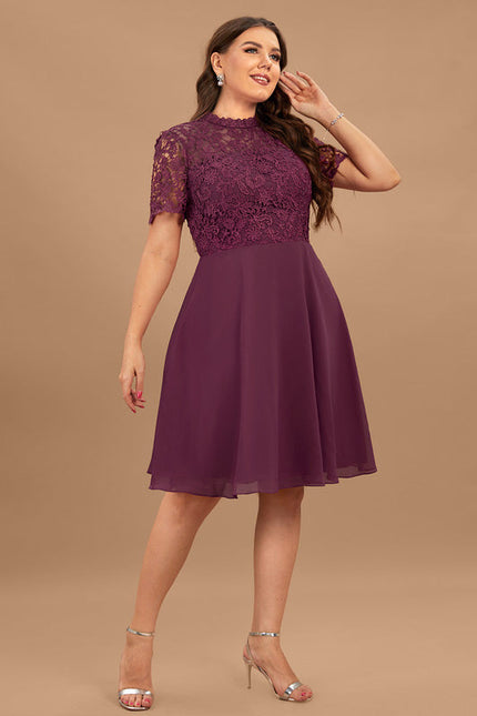 Robe Demoiselle D'Honneur Violet Envoûtant - gallery 6