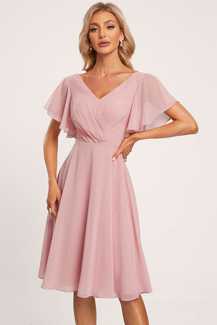 Robe Demoiselle D'Honneur Nuage Rosé - gallery 3
