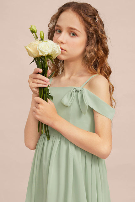 Robe Demoiselle D'Honneur Longue Épure - gallery 6