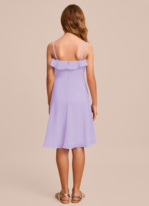 Robe Demoiselle D'Honneur Éclat Vert Éthéré - gallery 1