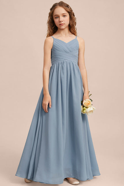 Robe Demoiselle D'Honneur Verte Éthérée