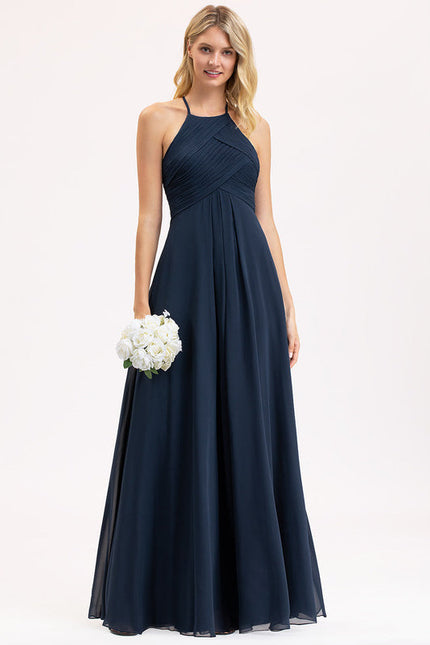 Robe Demoiselle D'Honneur Drapé Aérien - gallery 1