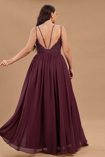 Robe Demoiselle D'Honneur Élégance Éthérée - gallery 9