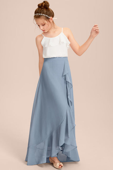 Robe Demoiselle D'Honneur Céleste Roulée - gallery 1