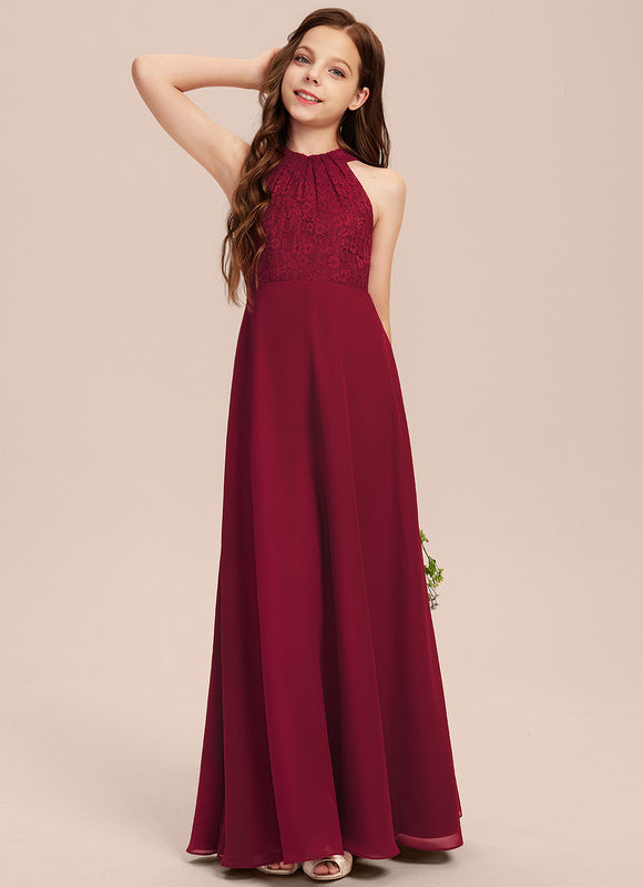 Robe Demoiselle D'Honneur Aérienne Rose - gallery 1