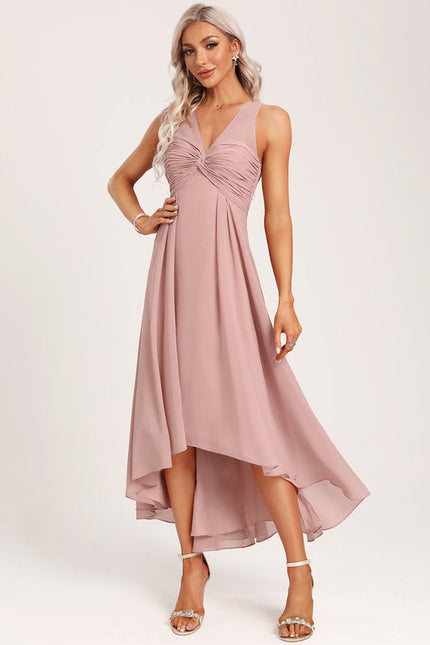 Robe Demoiselle D'Honneur Mousseline Aérienne - gallery 4