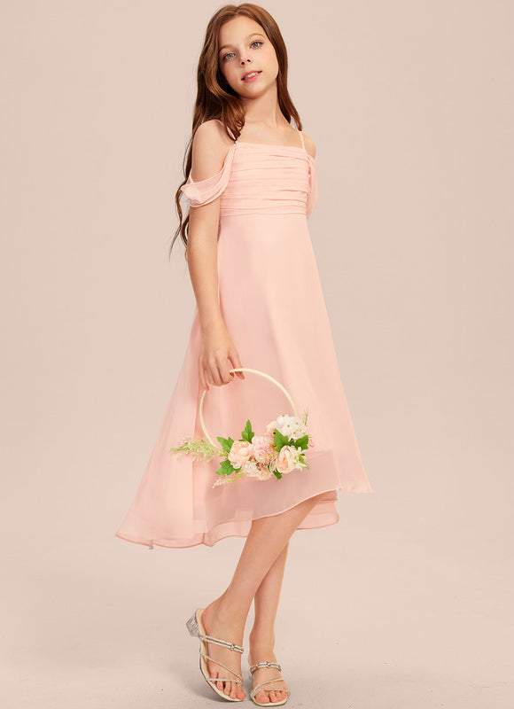 Robe Demoiselle D'Honneur Aérienne Menthe - gallery 3