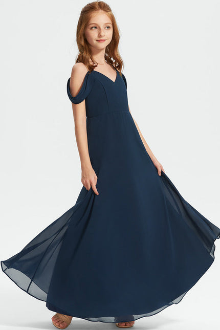 Robe Demoiselle D'Honneur Flottante Cerise - gallery 2