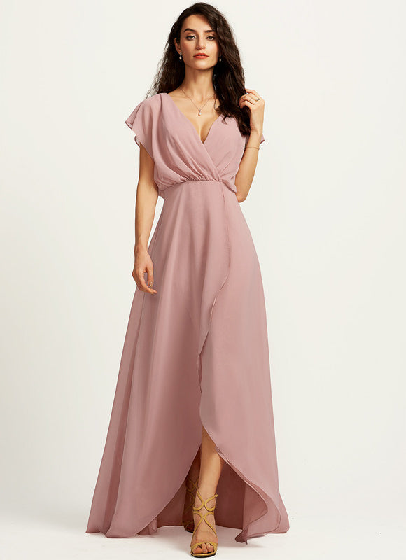 Robe Demoiselle D'Honneur Mousseline Aérienne - gallery 2