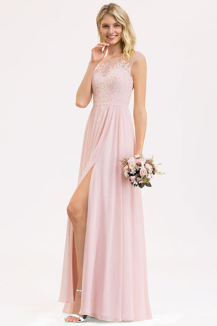 Robe Demoiselle D'Honneur Mousse Poudrée - gallery 3