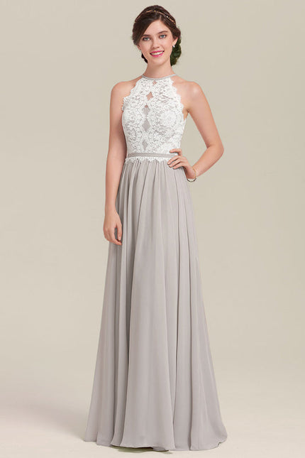 Robe Demoiselle D'Honneur Mousse Poudrée - gallery 6