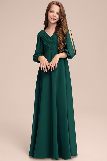 Robe Demoiselle D'Honneur Junior Élégante - gallery 3