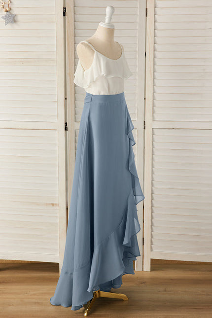 Robe Demoiselle D'Honneur Céleste Roulée - gallery 8