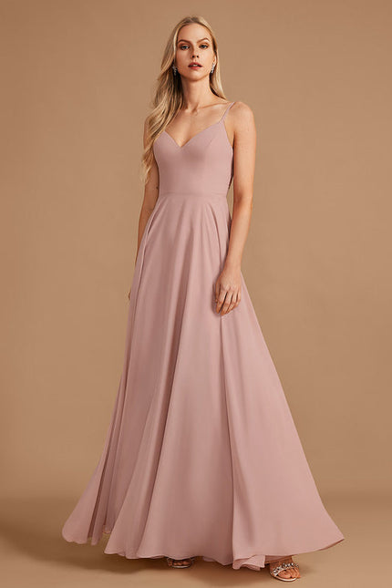 Robe Demoiselle D'Honneur Sérénade Roseau - gallery 1