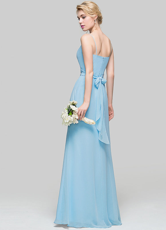 Robe Demoiselle D'Honneur Col V Fluidité - gallery 5