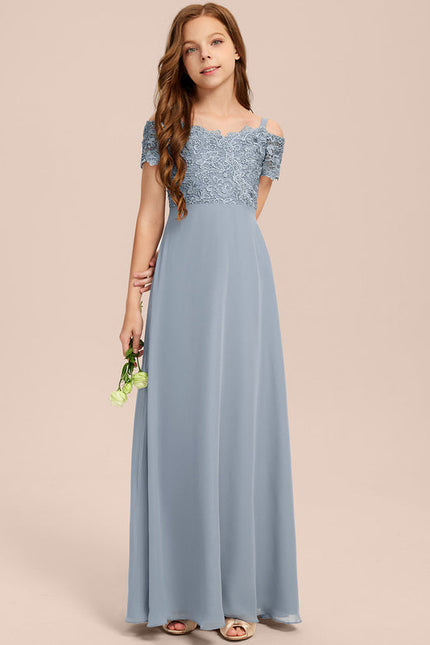 Robe Bleu Pastel Demoiselle D'Honneur - gallery 3