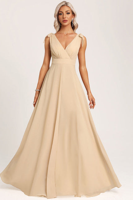 Robe Demoiselle D'Honneur Chiffon Élégante - gallery 3