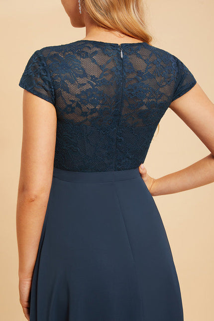 Robe Demoiselle D'Honneur Aérienne Indigo - gallery 6