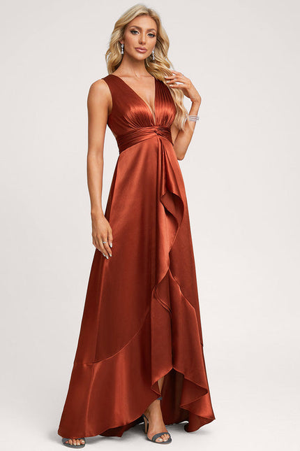 Robe Demoiselle D'Honneur En Satin