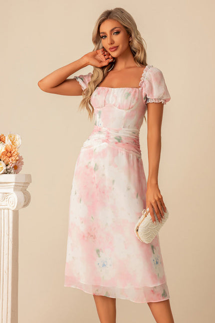 Robe Demoiselle D'Honneur Légère Pastel - gallery 4